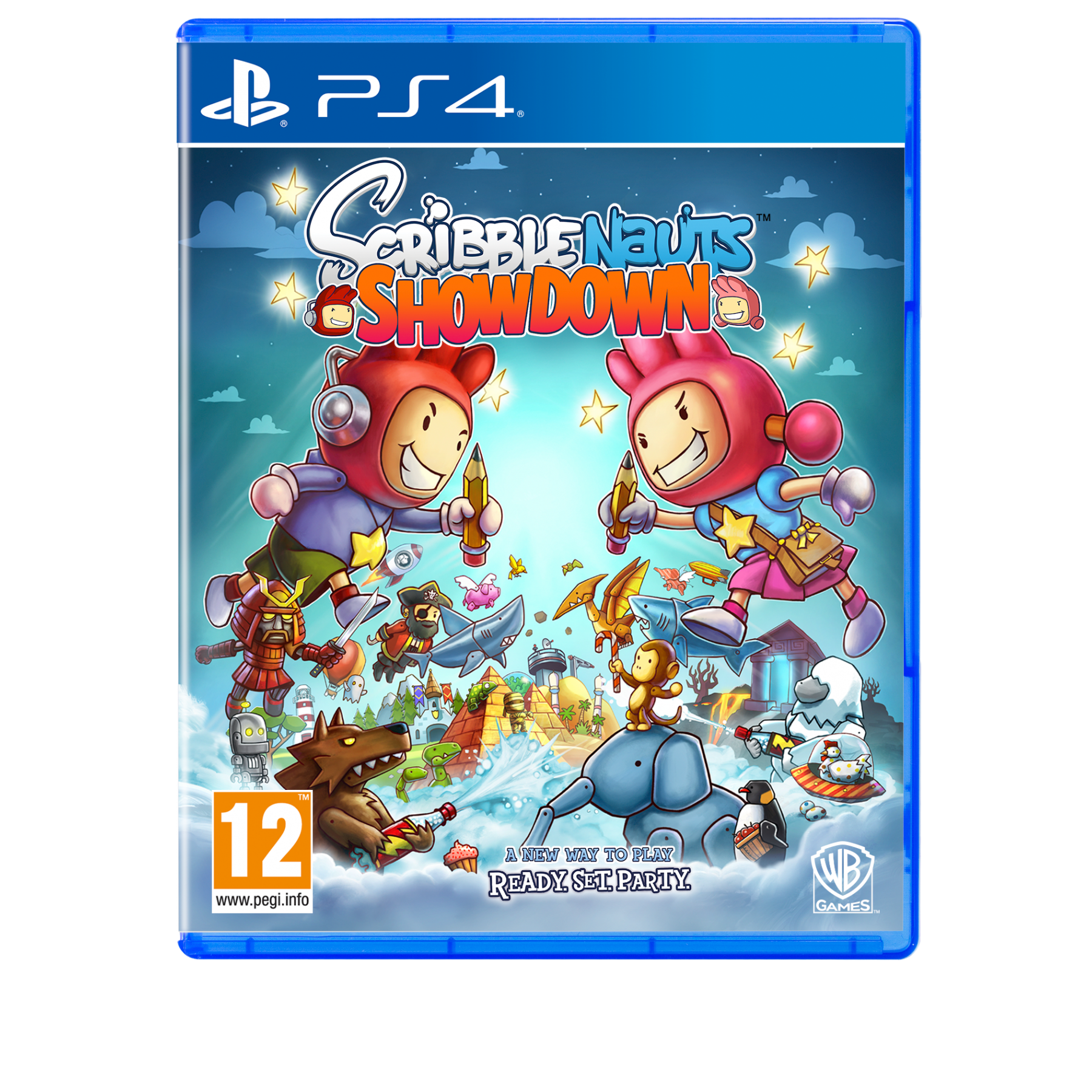 Scribblenauts Showdown Juego Fisico para Consola Sony PlayStation 4