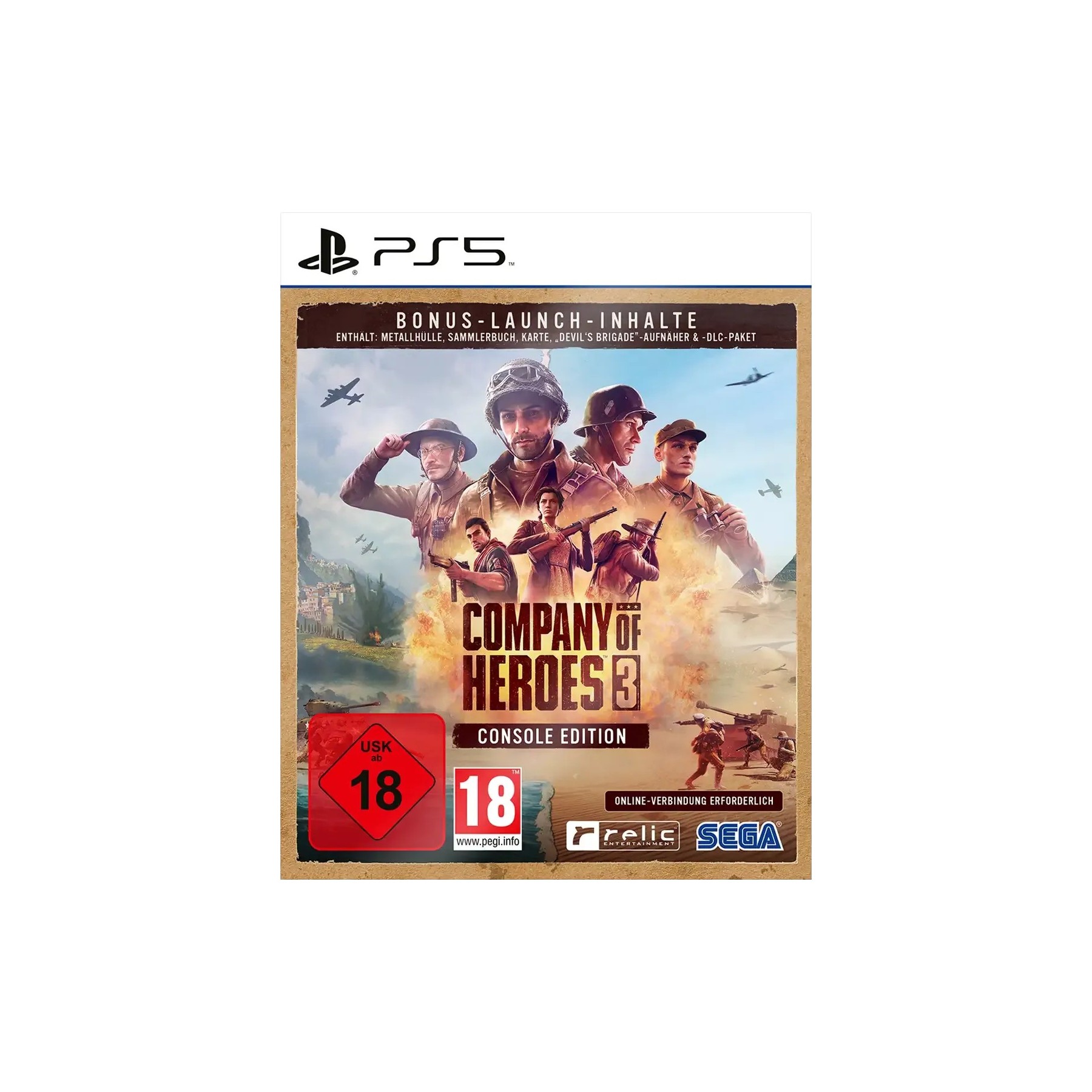 Company of Heroes 3 - Steelbook (Launch Edition) (DE/Multi in Game)