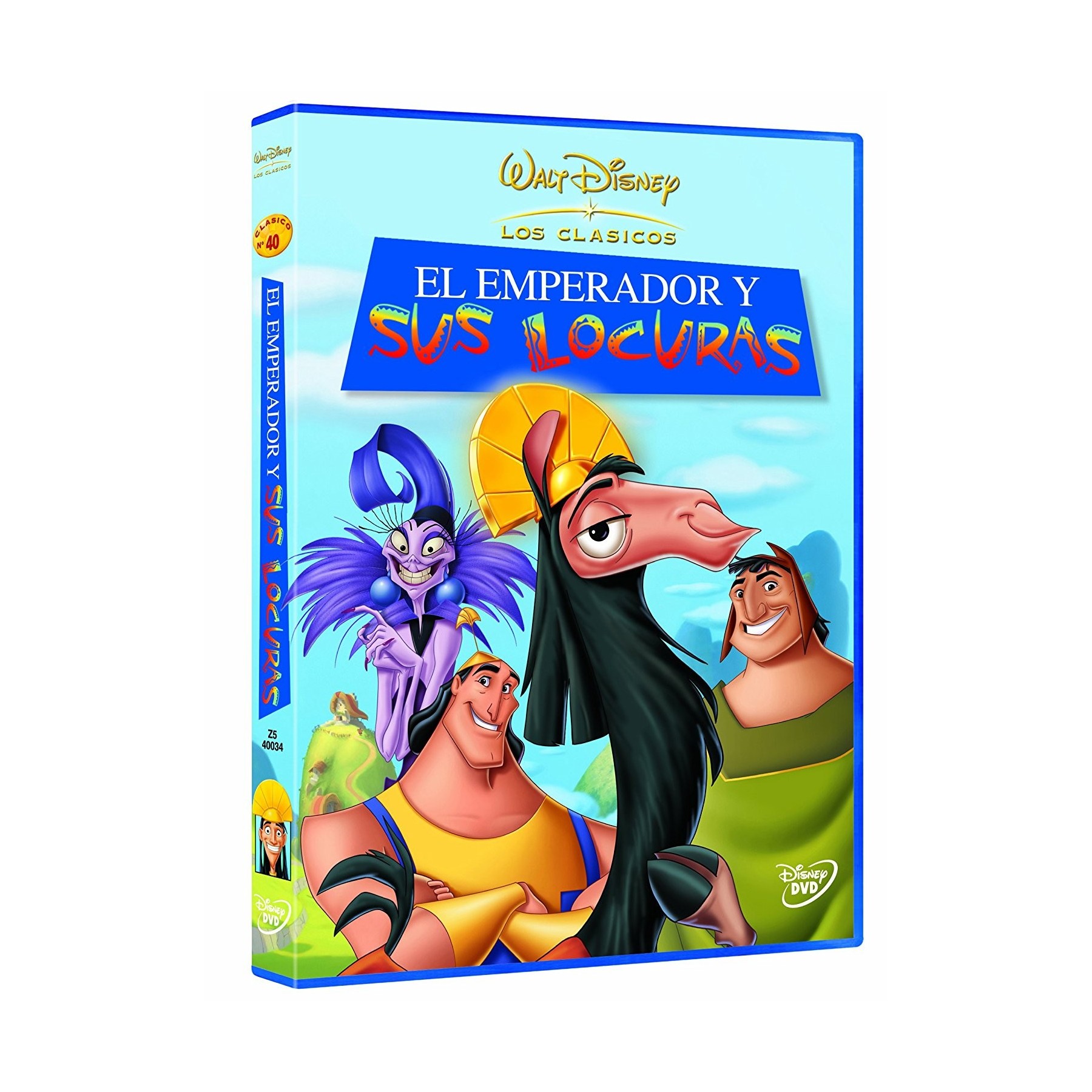 El Emperador Y Sus Locura Disney     Dvd Vta