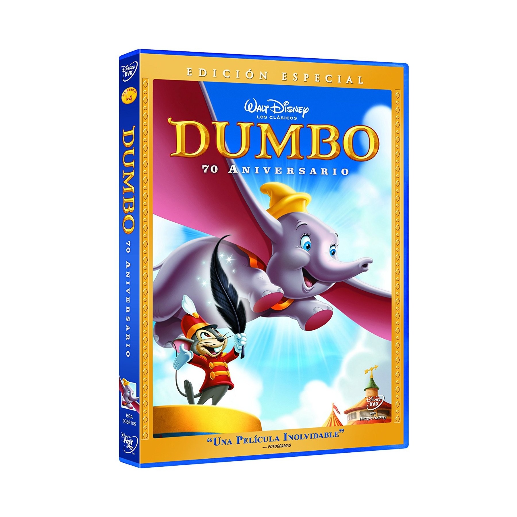 Dumbo (Edición 70 Aniversario Disney     Dvd Vta