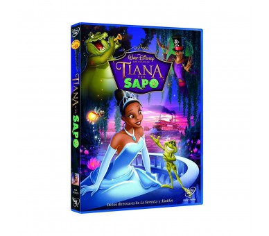 Tiana Y El Sap Disney     Dvd Vta