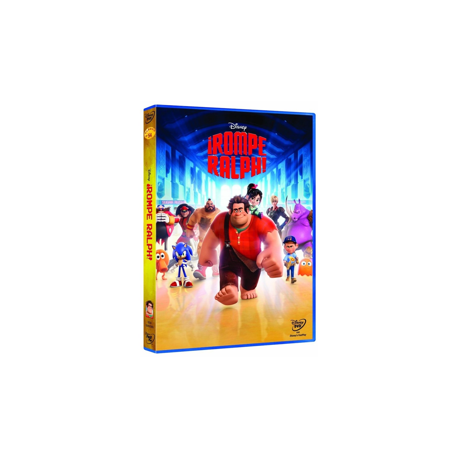 ¡Rompe Ralph Disney     Dvd Vta