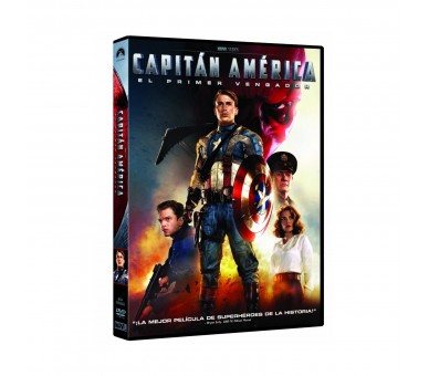 Capitán América El Primer Vengado Disney     Dvd Vta