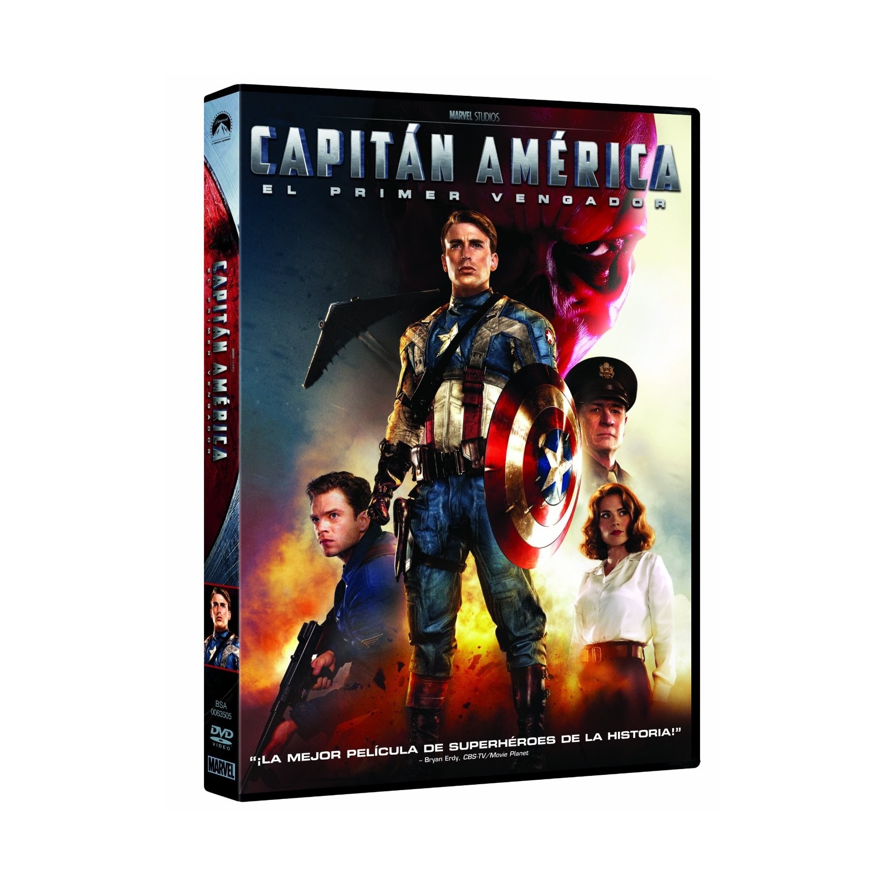 Capitán América El Primer Vengado Disney     Dvd Vta