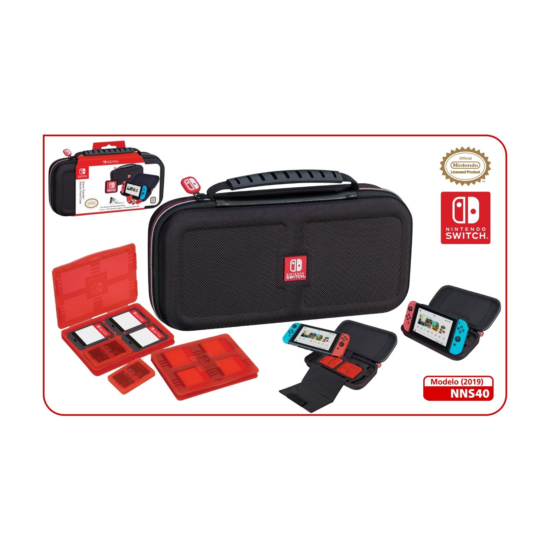 Game Traveller Deluxe Travel Case NNS40 Switch/Lite/OLED