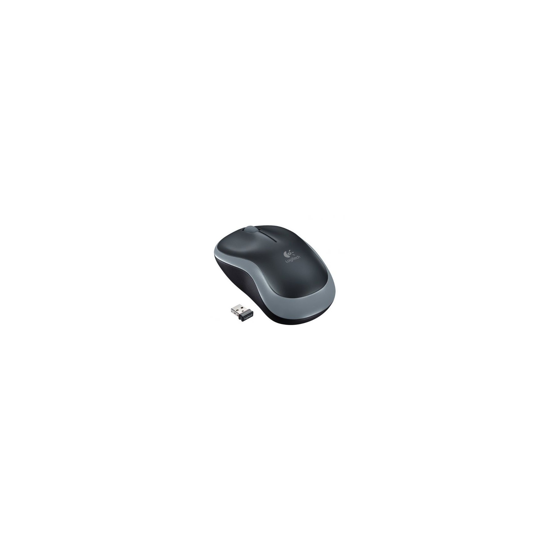 Raton Optico Logitech M185 Wireless Gris