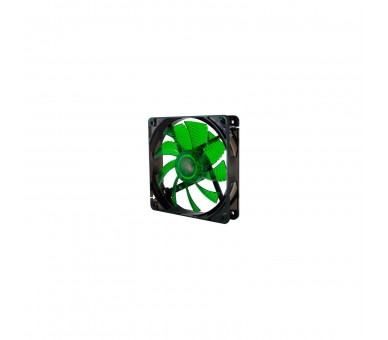 Ventilador 120X120 NOX COOLFAN 120 LED VERDE