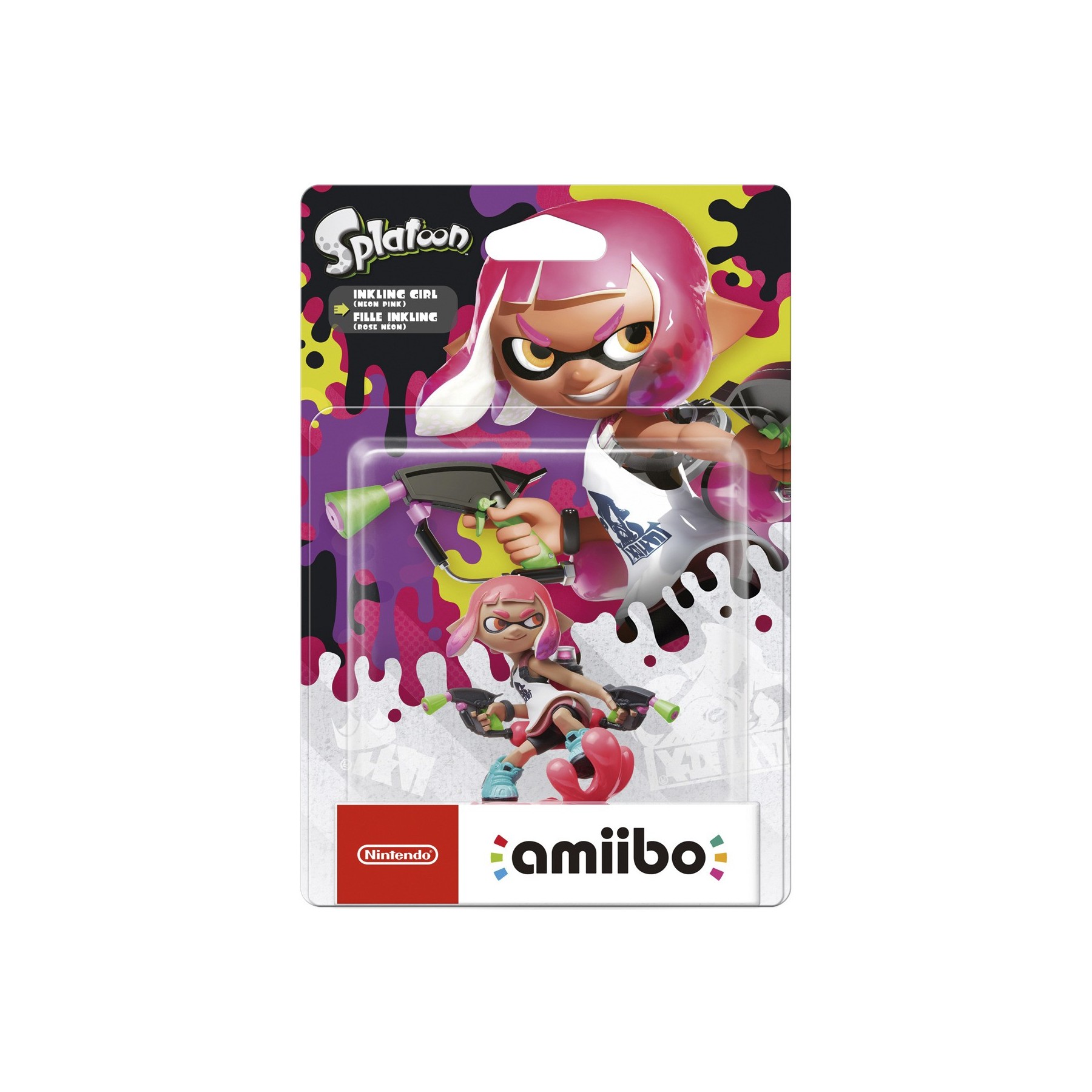 Amiibo Inkling Chica (Colección Splatoon)