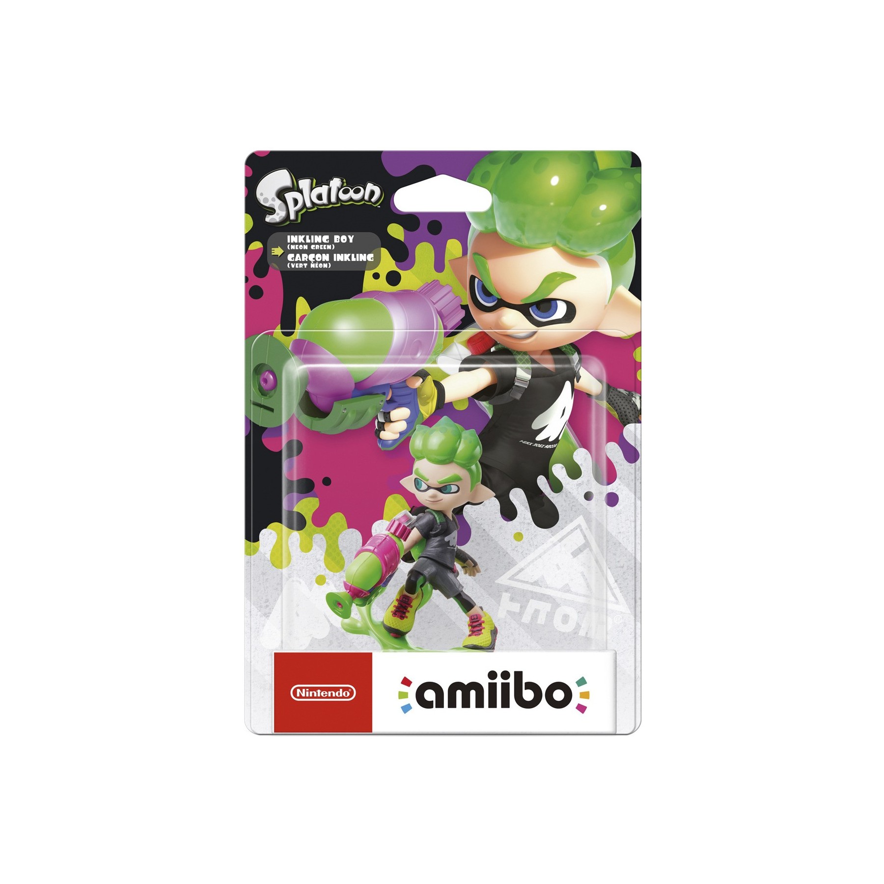 Amiibo Inkling Chico (Colección Splatoon)