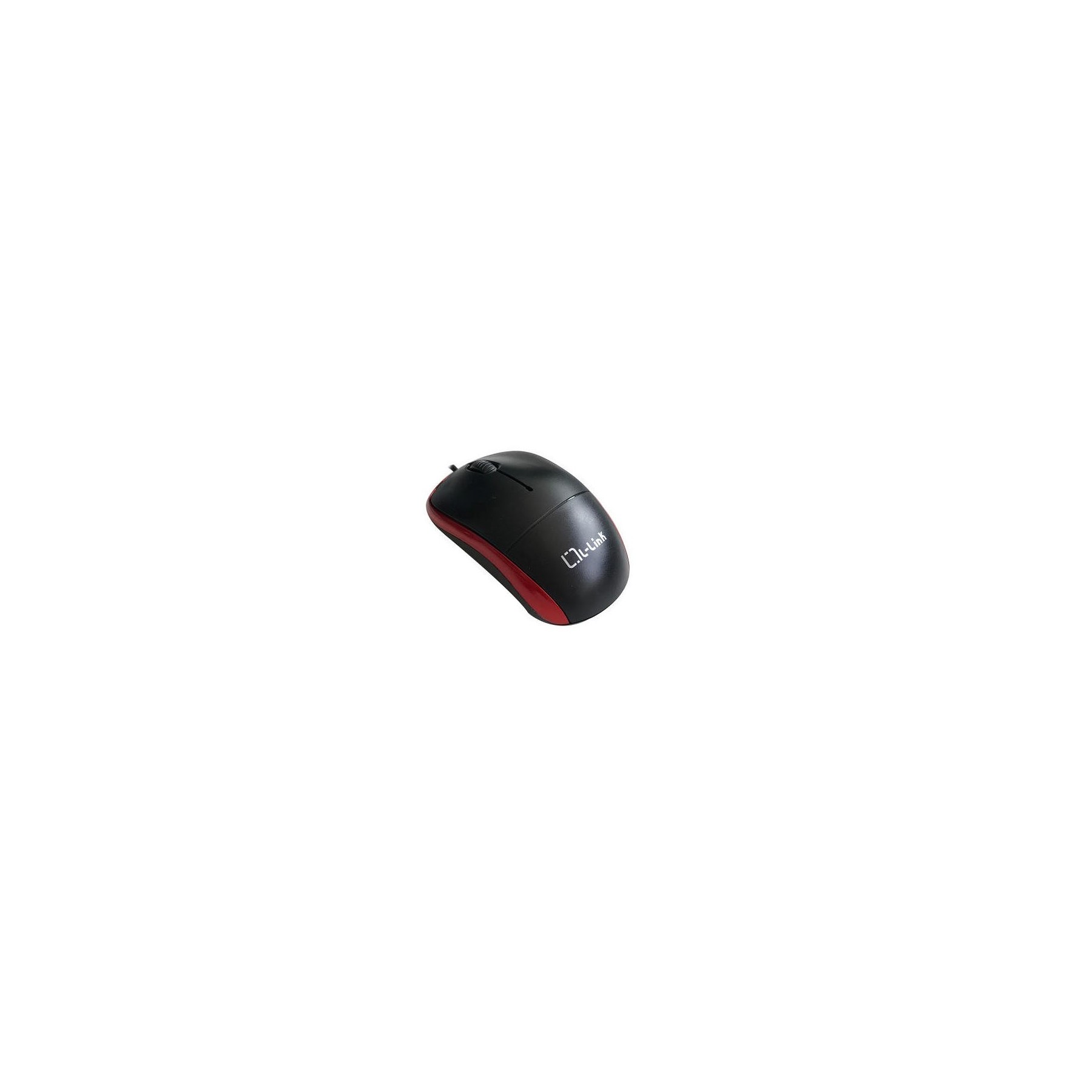 Ratón Optico Usb L-Link Negro/Rojo Ll-2080-R