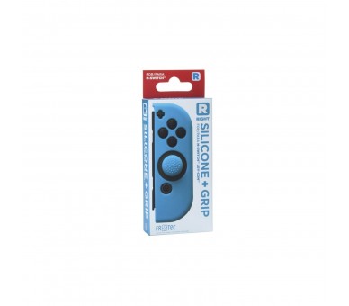 Funda Protectora De Silicona Para Joy-Con Derecho + Grip Par