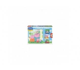 Puzzles progresivos Peppa Pig 6-9-12-16