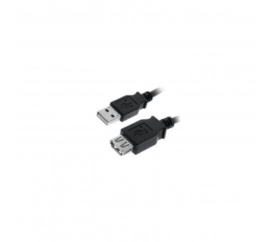 Cable Usb(A) 2.0 A Usb(A) 2.0 Nanocable 1.8M Negro