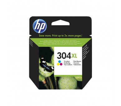 Tinta Original Hp Nº 304Xl Color Skjet 3720/3730/37