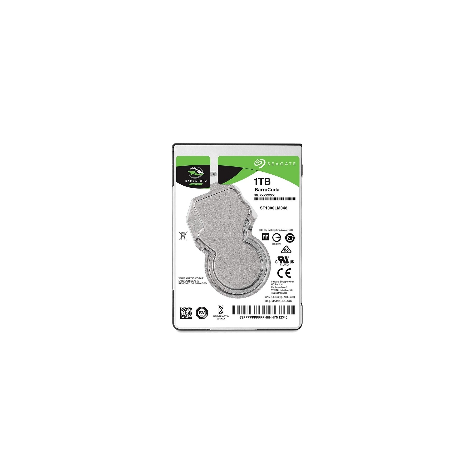 Disco Duro 2.5 1Tb Sata 3 Seagate 128Mb Barracuda