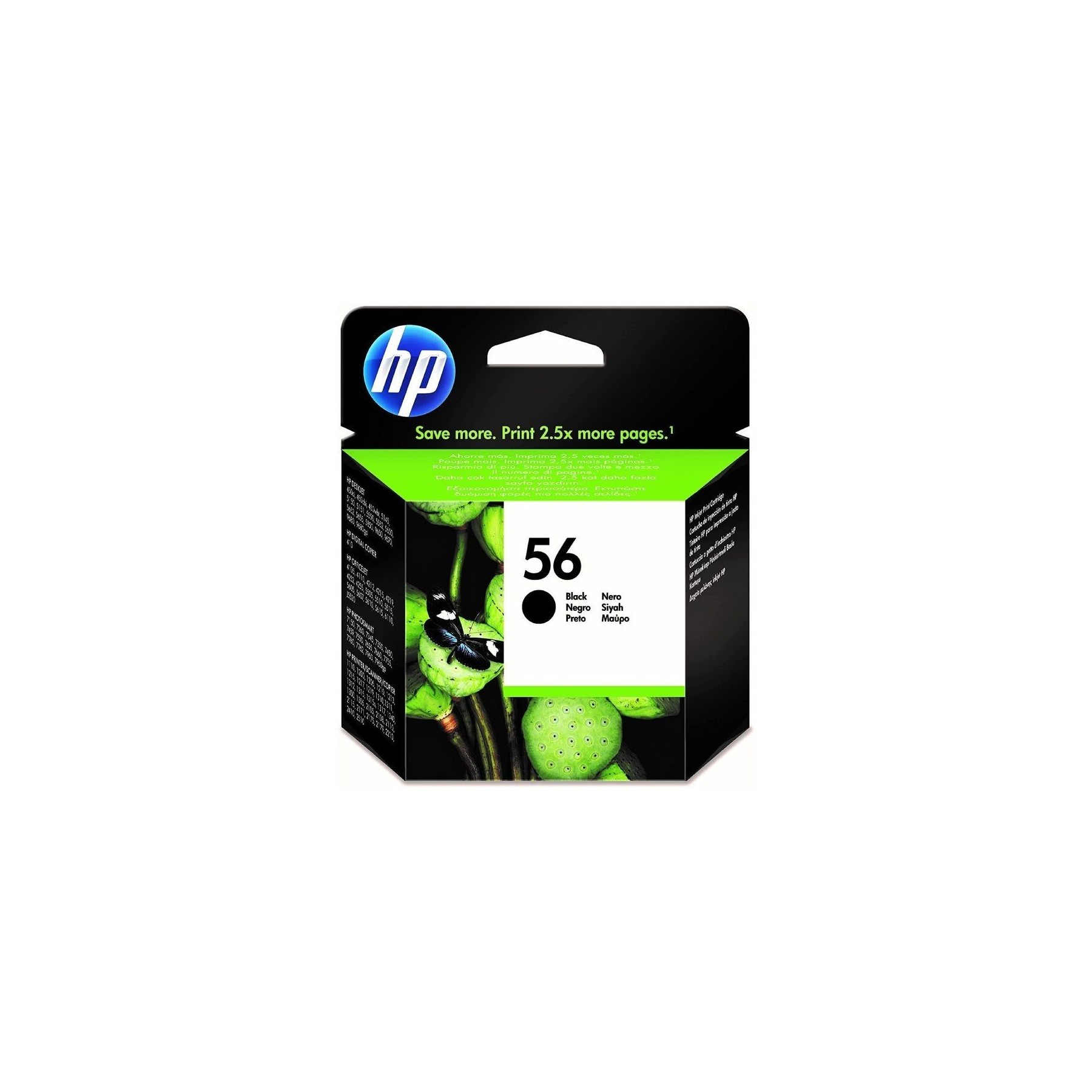 Cartucho Orig Hp Nº 56 Negro C6656Ae