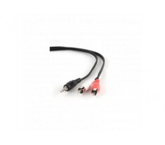 Cable 5M, 3.5Mm/2Xrca, M/M 5M 3.5Mm 2 X Rca Negro, Rojo,