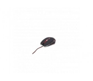 Raton Gembird Musg-001-R Usb 2400Dpi Ambidextro Negro, Rojo