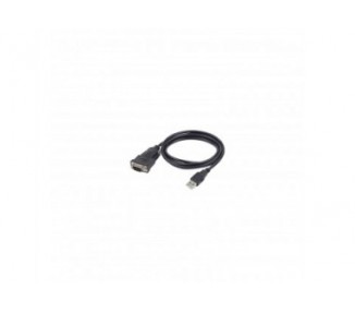 Gembird Uas-Db9M-02 Usb 2.0 Db9M Negro Adaptador De Cable