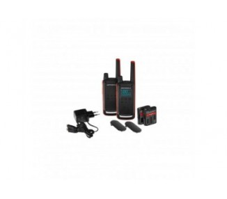 Walkie Talkies Motorola Tlkr-T82 Negro Packs 2