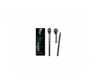 Varita Boligrafo Y Marcapaginas Death Eater Skull Harry Pott