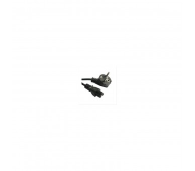 Cable Alimentacion Tipo Trebol 1.5M Nanocable Negro