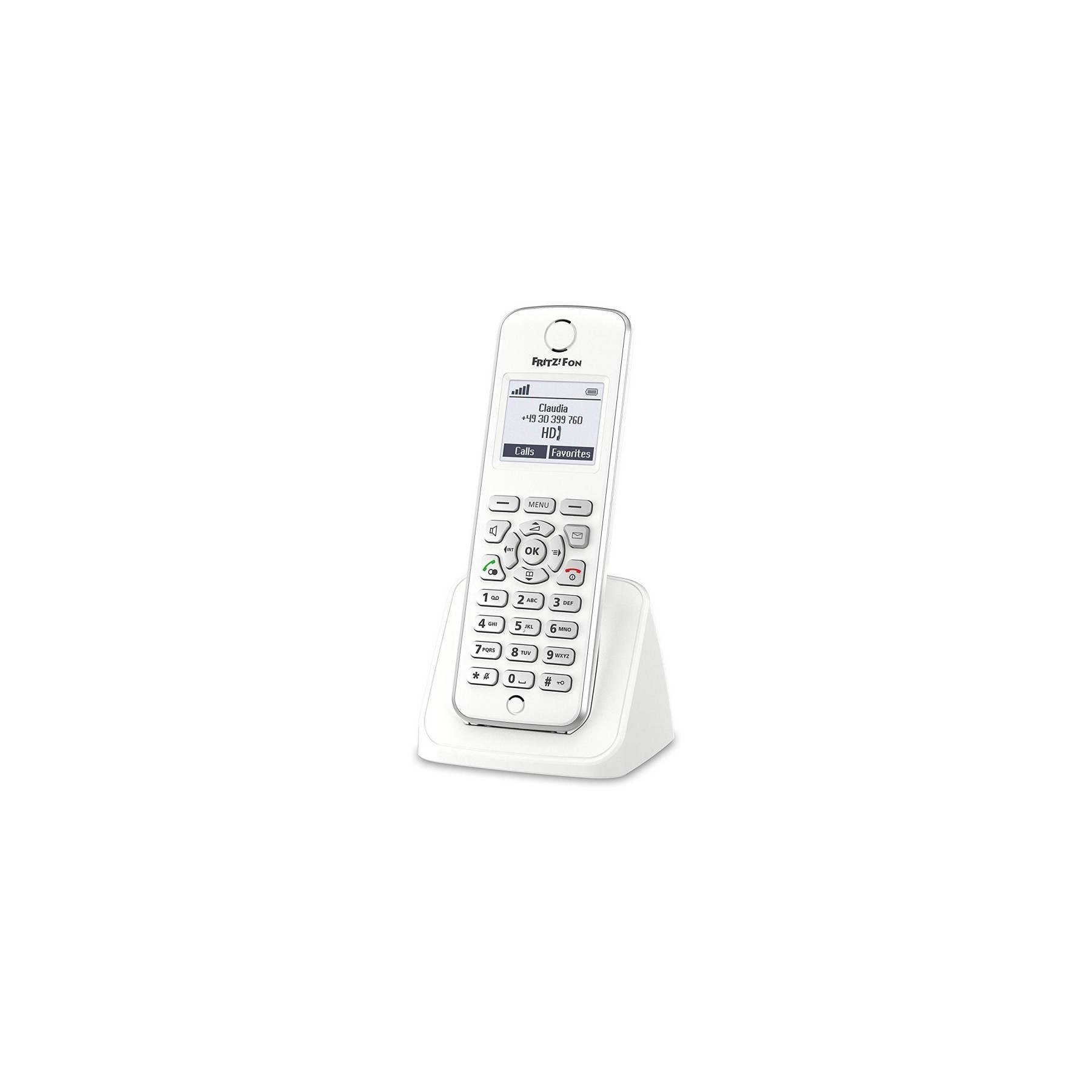 Teléfono Fijo Dect Digital Fritz! M2 Blanco