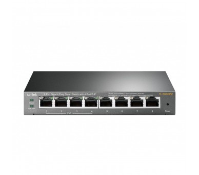 Switch Semigestionable Tp-Link Sg108Pe 8P Giga Alimentacion