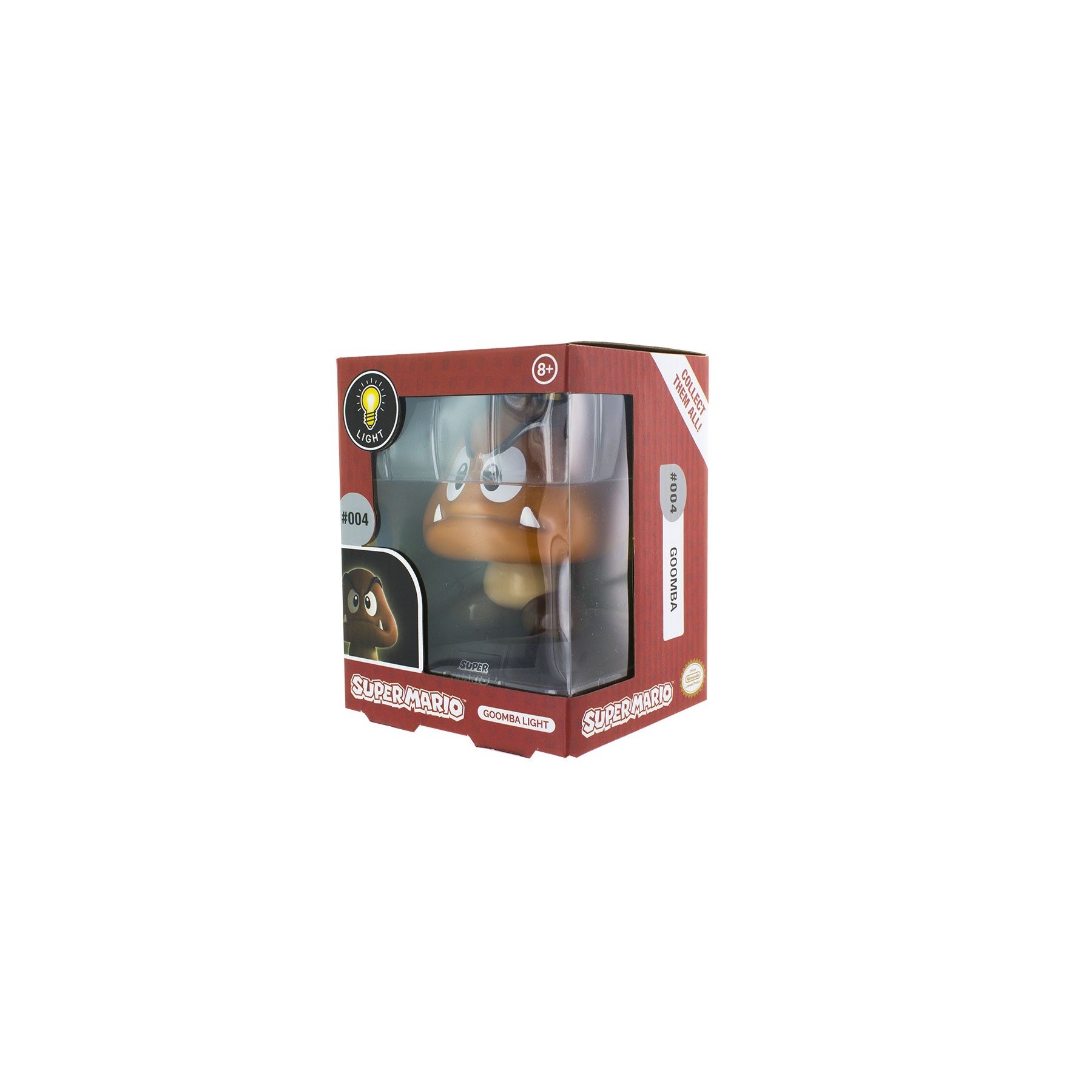 Lampara 3D Light Super Mario Goomba