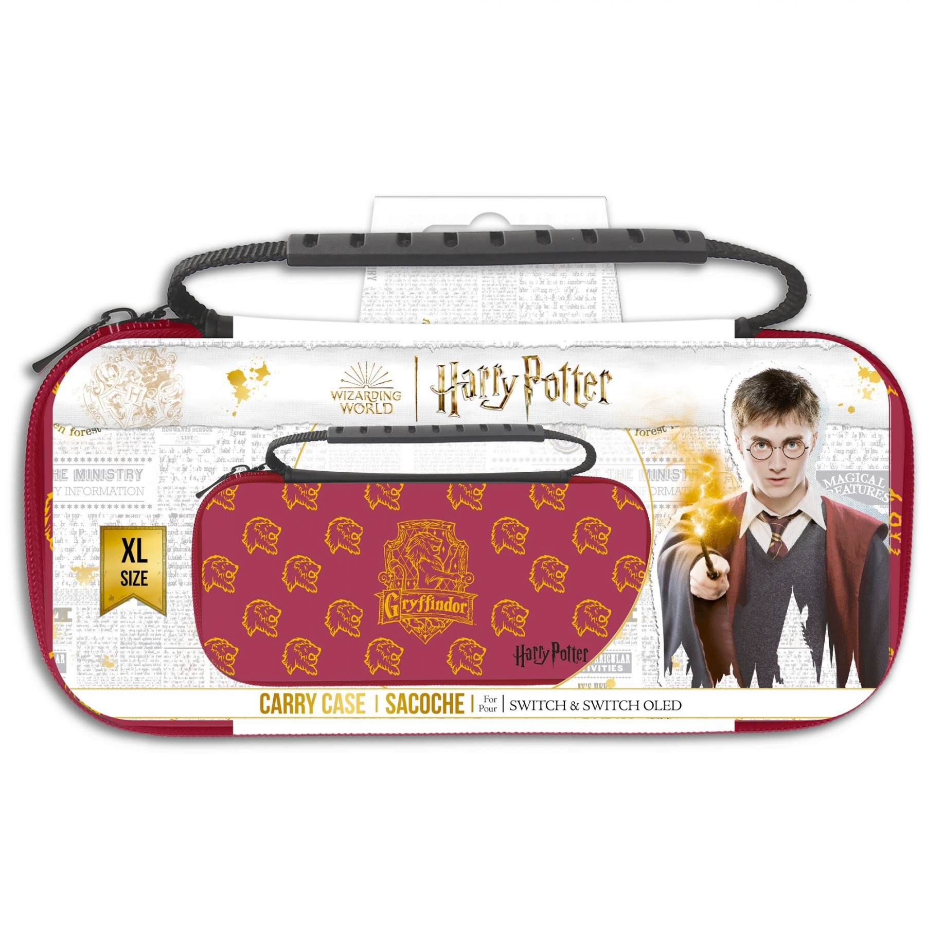 Funda Harry Potter Rojo Gryffindor Xl Switch/Oled