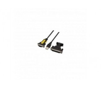 Adaptador Usb(A)M A Serie Rs232 Aisens 1.8M Negro