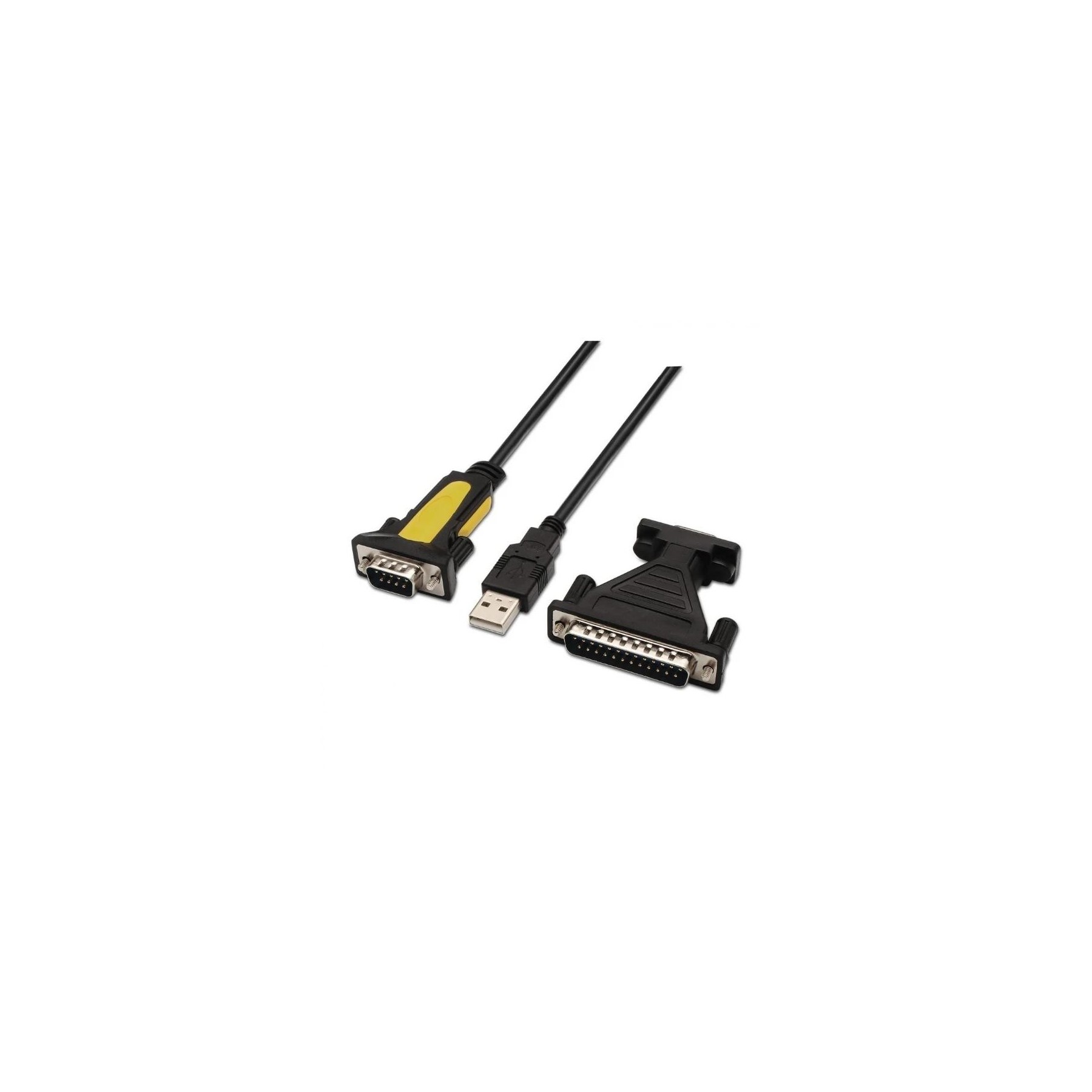 Adaptador Usb(A)M A Serie Rs232 Aisens 1.8M Negro