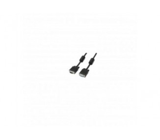 Cable Con Ferrita Svga Hdb15 Aisens 1.8M Negro