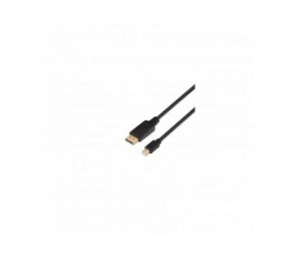 Cable Display Port-M A Mini Dp-M 2M Aisens Negro