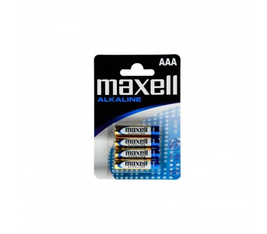 Pila Alcalina Maxell Lr03 Aaa (Pack 4)