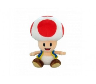 Peluche 20 Cm Super Mario - Toad Rojo