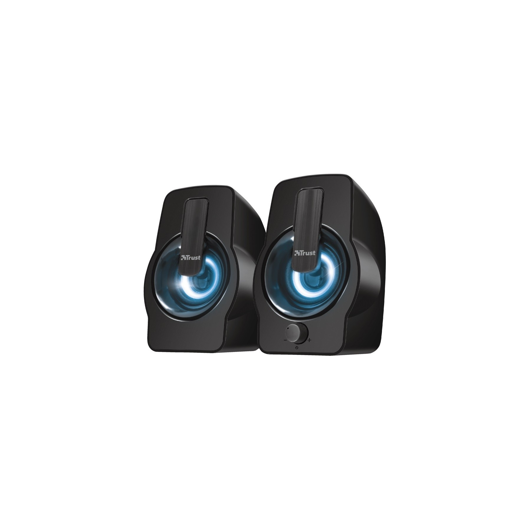 Altavoces 2.0 Trust Gemí Rgb Black - 12W (6W Rms) - Iluminac