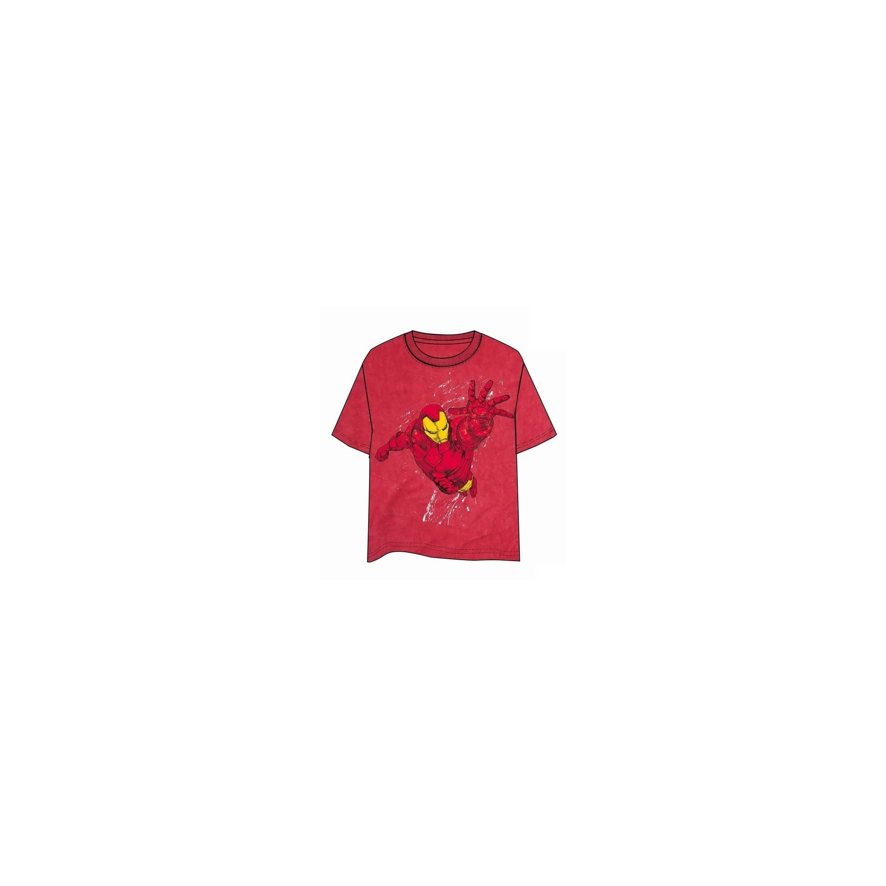 Camiseta Iron Man Talla S