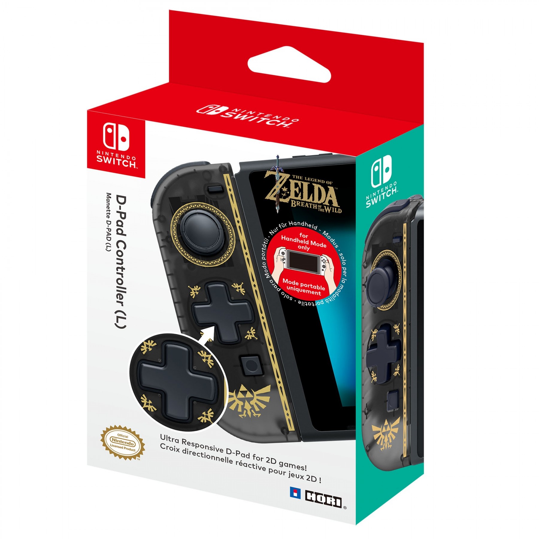 Hori Mando D-Pad Zelda Switch