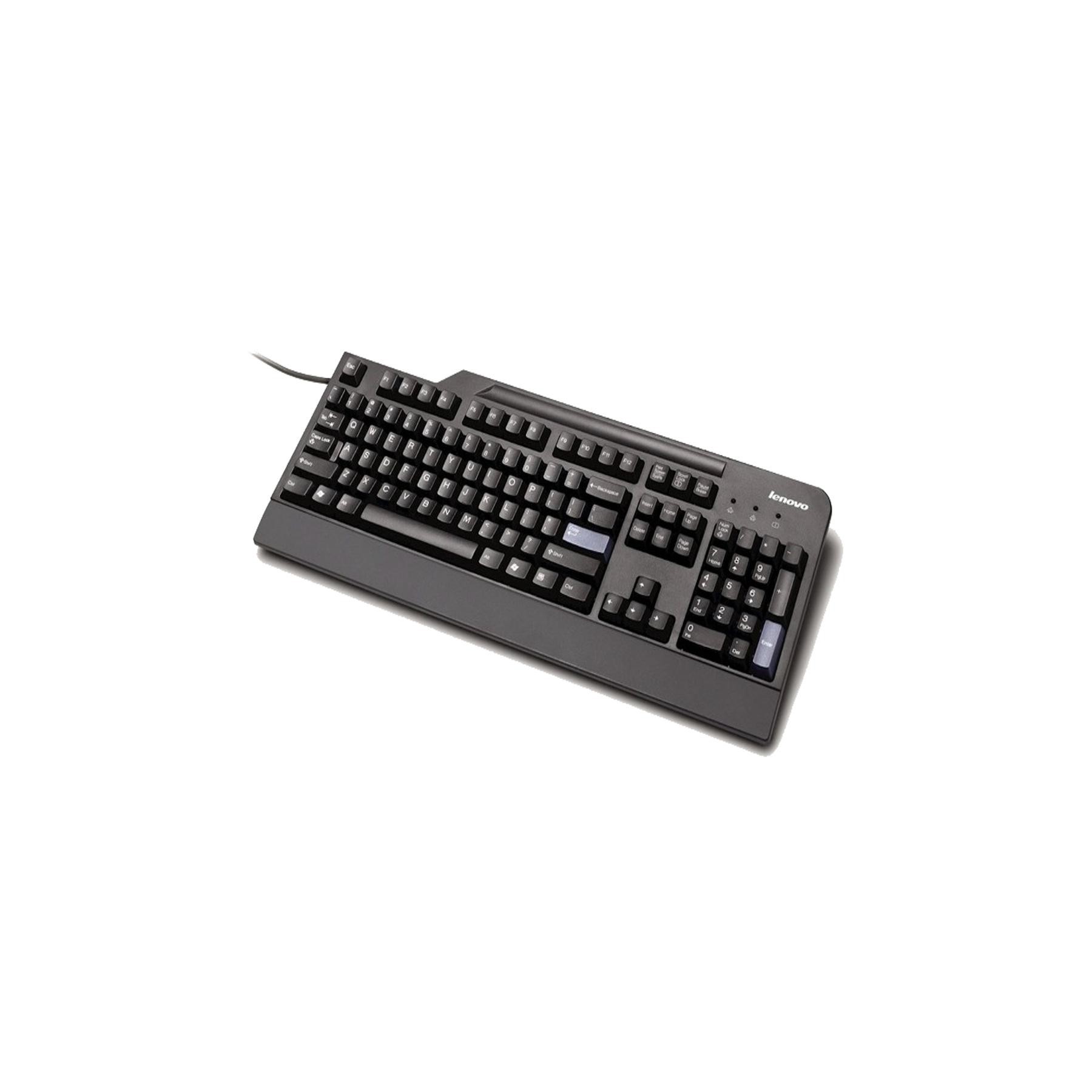 Teclado Lenovo Usb Smartcard  Usb Negro Lector Smart