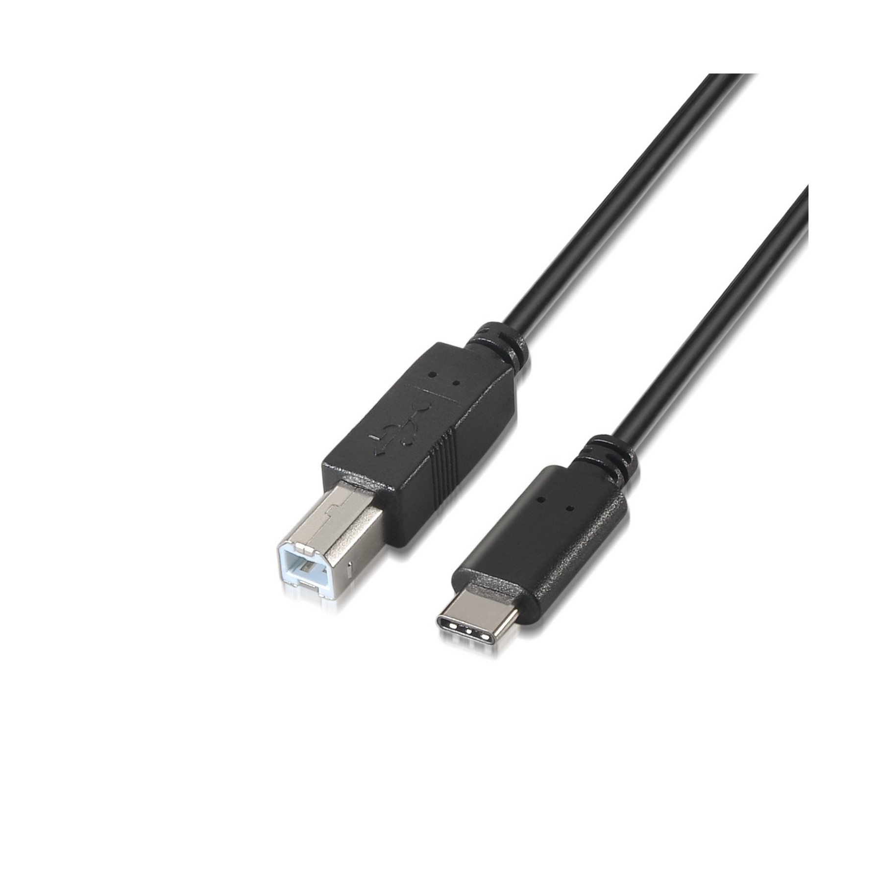 Cable Usb 2.0 Impresora Aisens A107-0053/ Usb Tipo-C Macho -