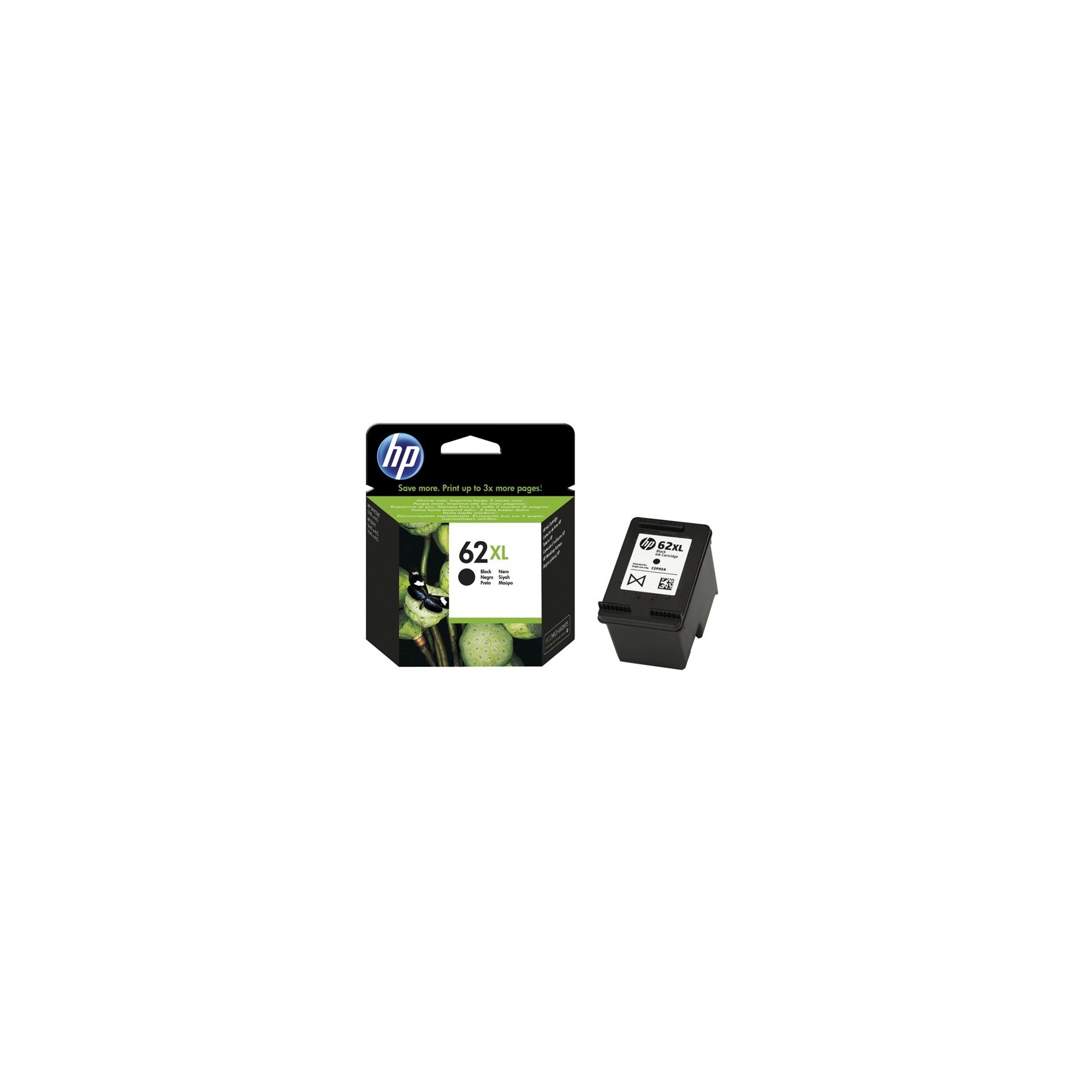 Cartucho Tinta Hp 62Xl C2P05Ae Negro