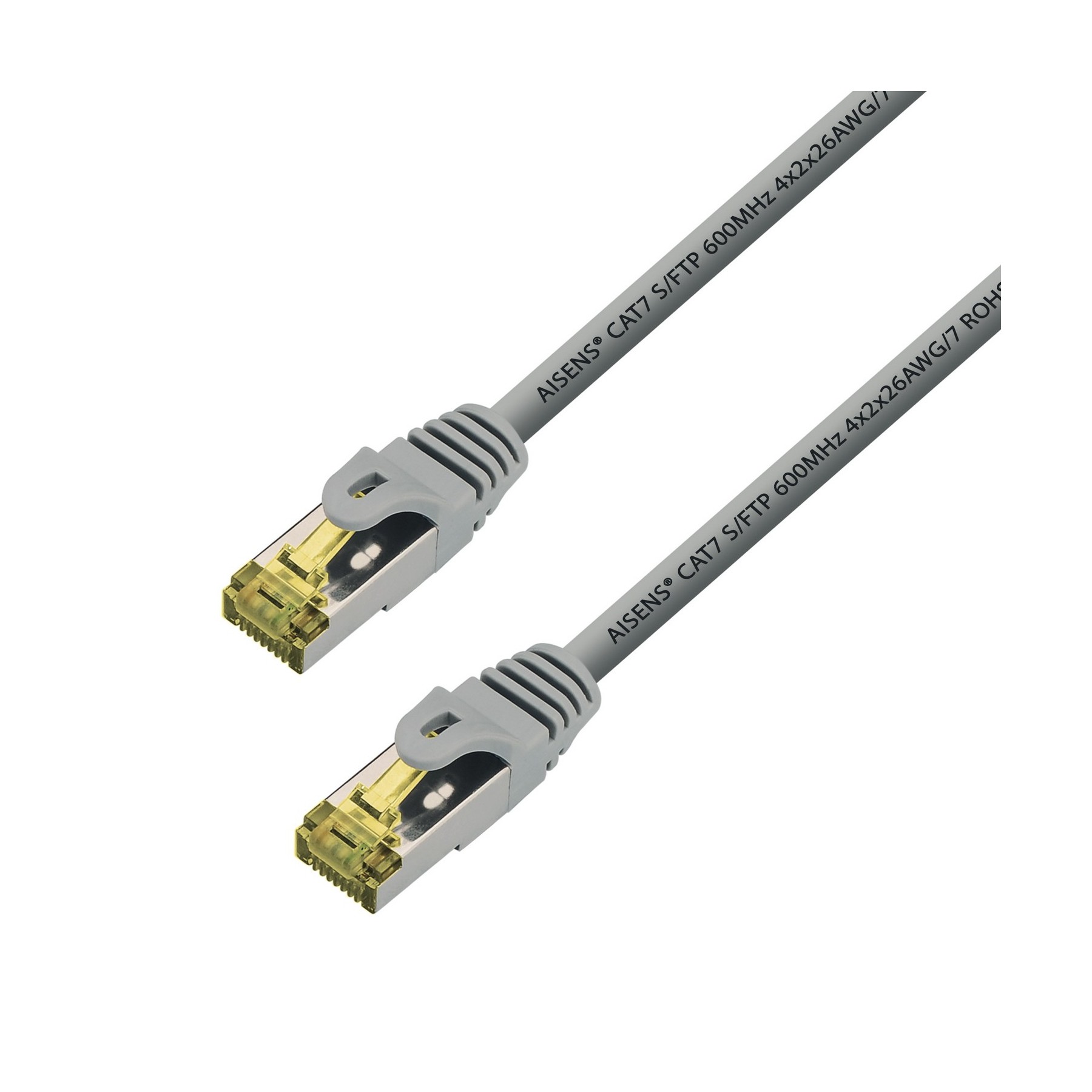 Cable De Red Rj45 S/Ftp Aisens 146-0332 Cat.7/ 25Cm/ Gris