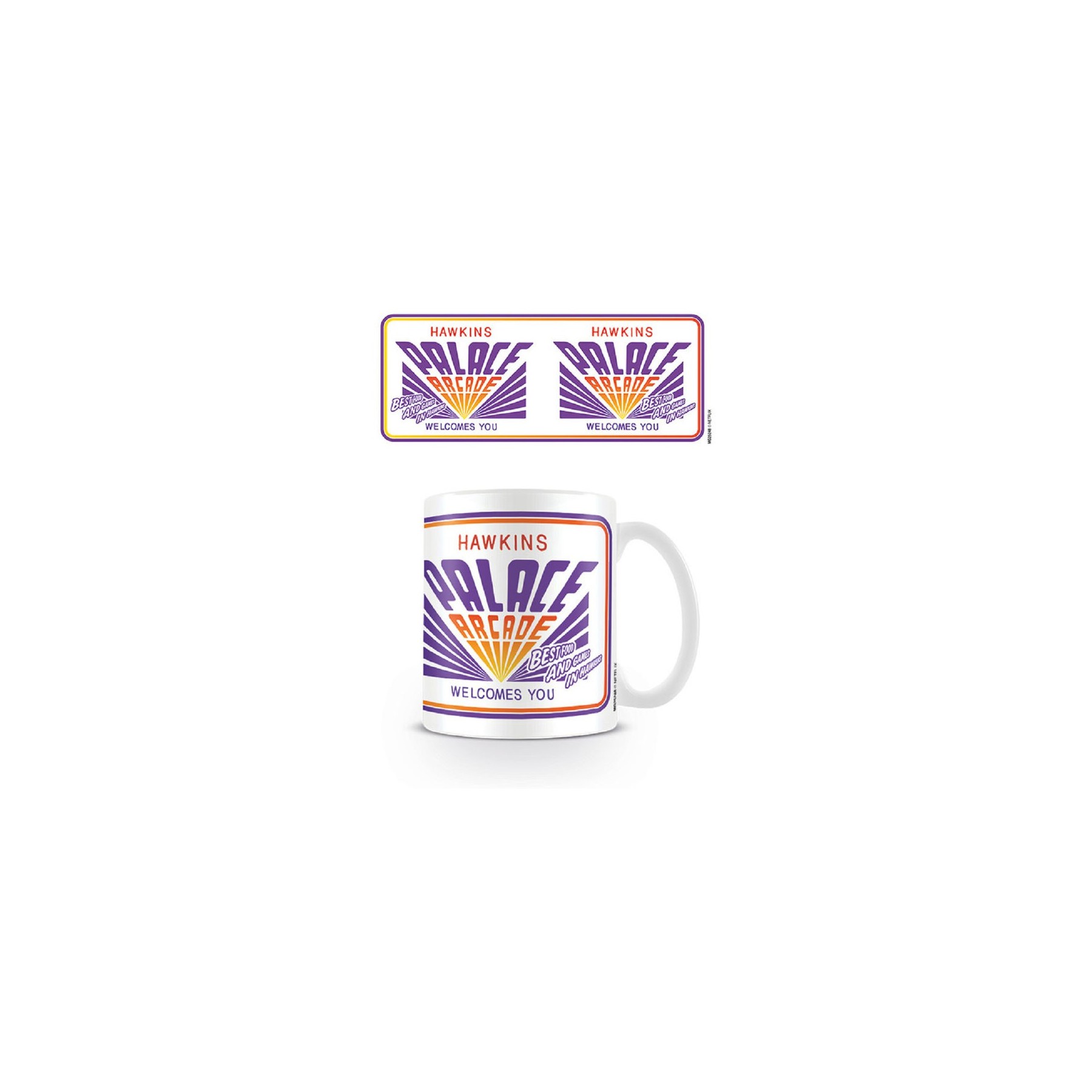 Taza Hawkins Palace Arcade Stranger Things