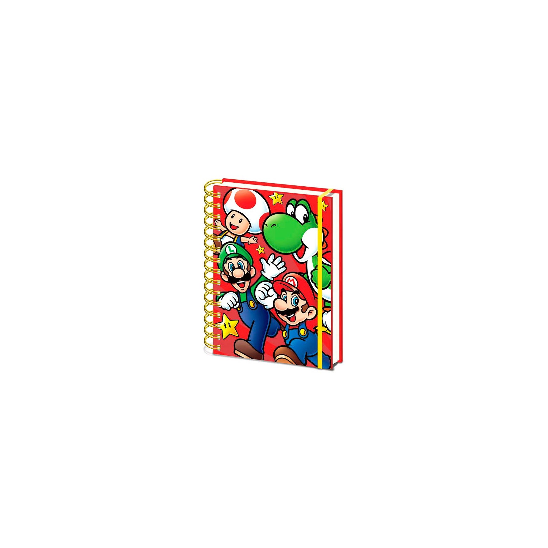 Cuaderno A5 Super Mario Bros Nintendo