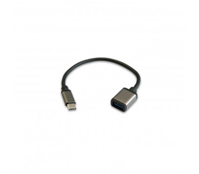 Cable Usb 2.0 3Go C136/ Usb Tipo-C Macho - Usb Hembra/ 20Cm/