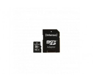 Tarjeta Micro Sd Intenso 16 Gb Uhs-I + Adaptador