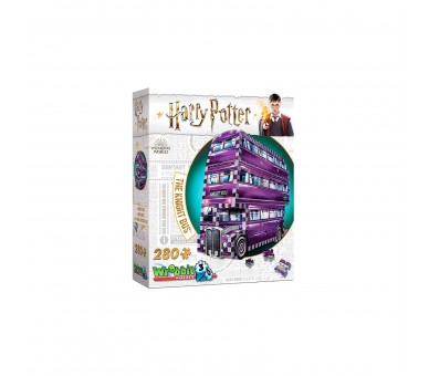 Harry Potter Puzzle 3D El Autobús Noctámbulo (280 Piezas)