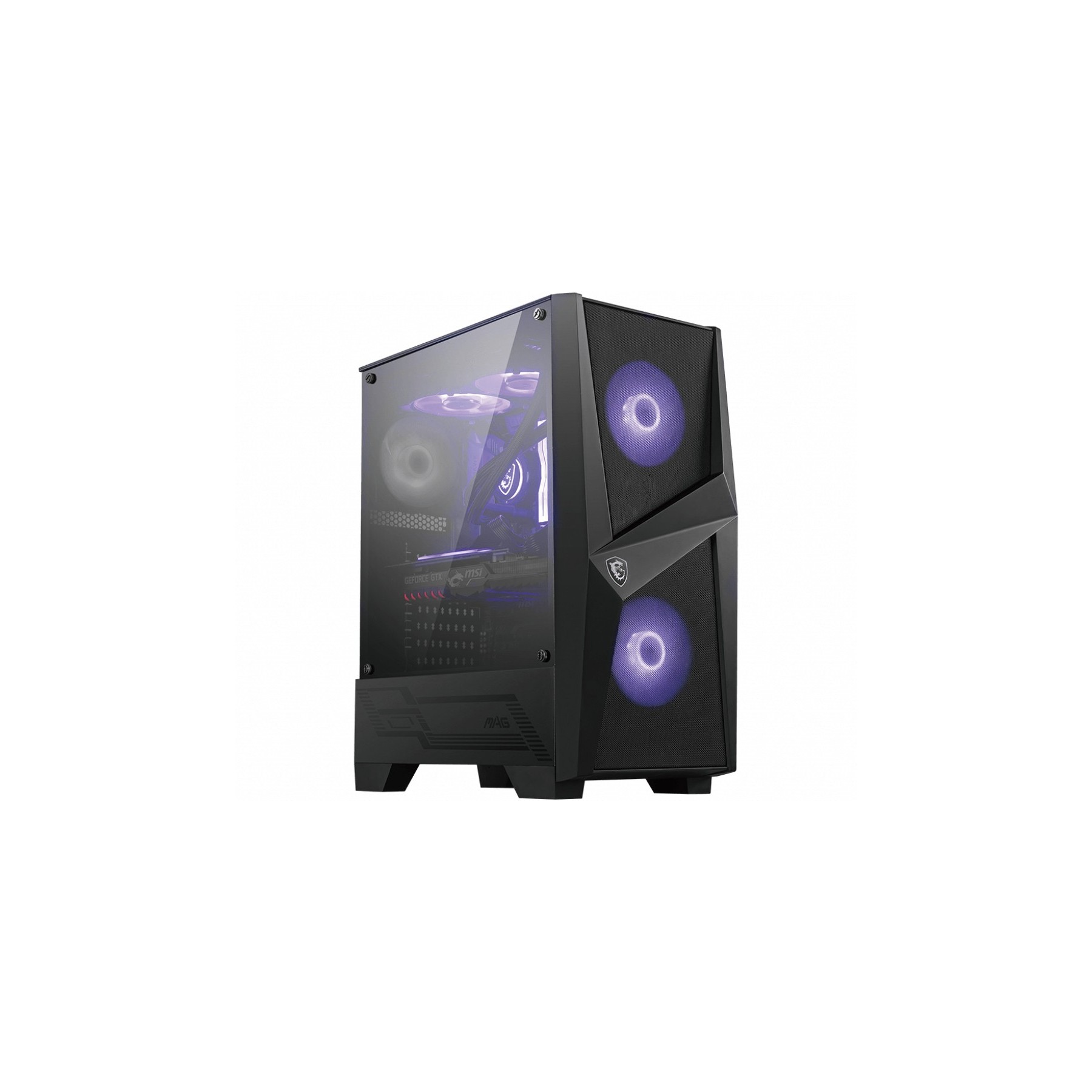 Torre Atx Msi Mag Forge 100M Rgb Negro