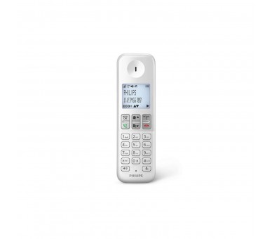 Teléfono Fijo Duo Philips D1602B 34 Blanco